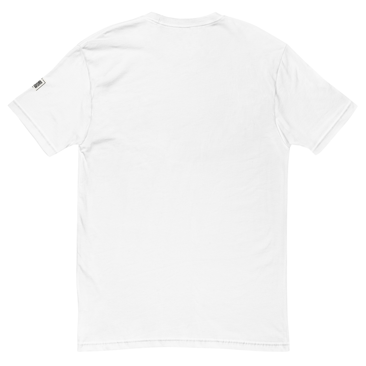 Business Woman’s Special graphic tee in white, back view