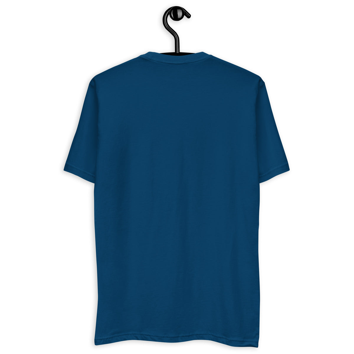 Cool Blue Am I Canceled Yet? short-sleeve tee, back view showing the unprinted back.
