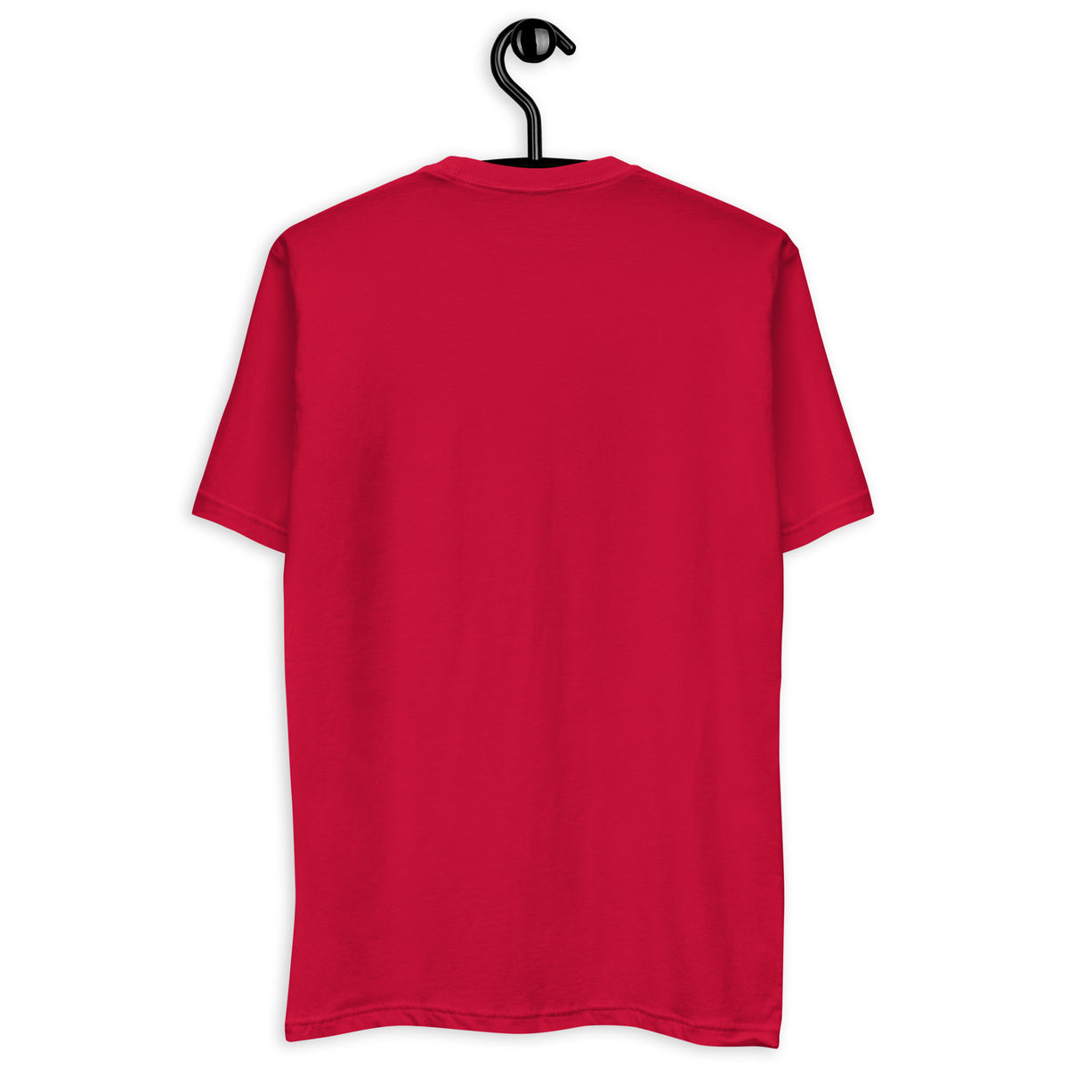 Red Am I Canceled Yet? short-sleeve tee, back view showing the unprinted back.