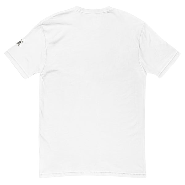 White You Fold It In short-sleeve tee, back view showing the unprinted back.