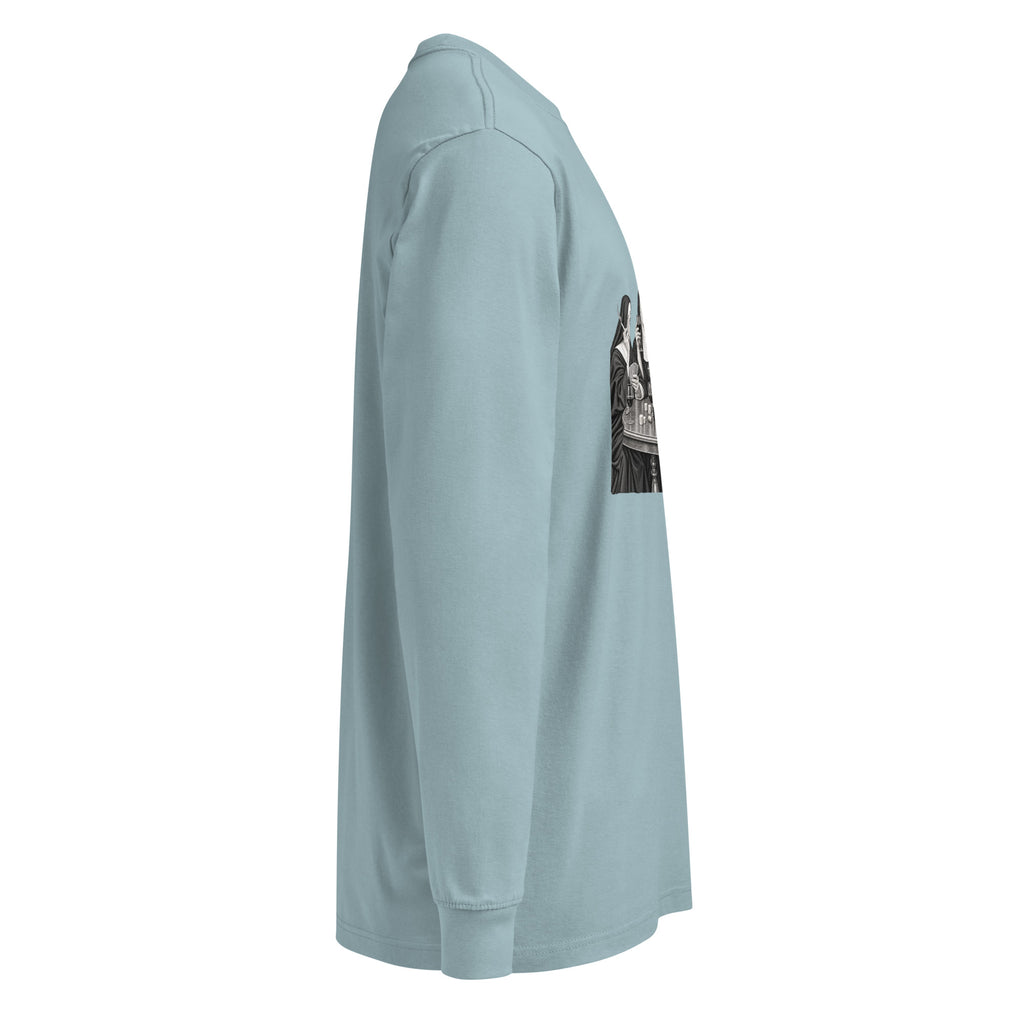 Agave Nuns Communion Wafers long-sleeve tee, right-side view.